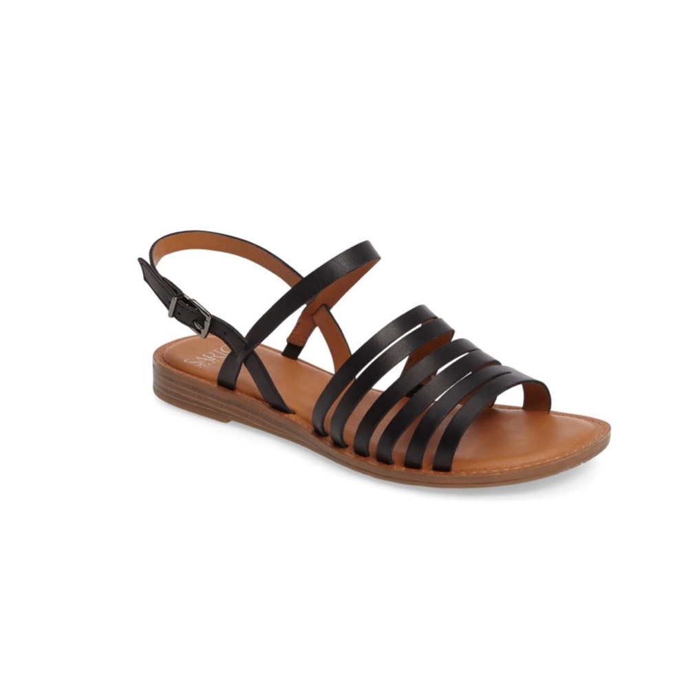 Black Franco sarto sandals